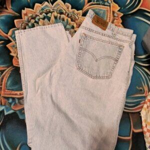 Men's Levi's 545 Light Wash Loose Fit Jeans 38 x 32